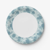 Assiettes En Carton Motif floral rétro 2 2 (Devant)