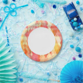 Assiettes En Carton motif géométrique 1 (Fête)