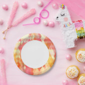 Assiettes En Carton motif géométrique 1 (Fête)