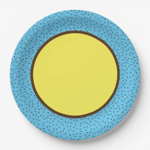 Assiettes En Carton Motif Hippopotame