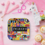 Assiettes En Carton Motif Iconic FRIENDS™ (Fête)
