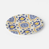 Assiettes En Carton motif islamique traditionnel (Angle)