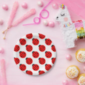 Assiettes En Carton Motif Ladybug (Fête)