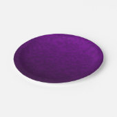 Assiettes En Carton Motif marbré violet (Angle)