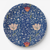 Assiettes En Carton Motif Medway (par William Morris) (Devant)