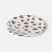 Assiettes En Carton Motif mignon d'Emoji de dunette (Angle)