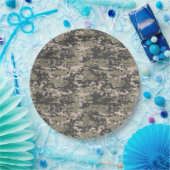 Assiettes En Carton Motif militaire classique de Digitals Camo (Fête)