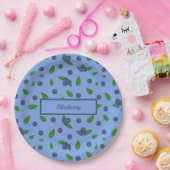 Assiettes en Carton motif Myrtilles (Fête)