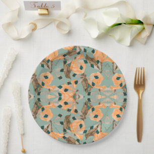 Assiettes En Carton Motif papillon céleste de papillon
