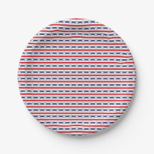Motif patriotique du 4 juillet seamless sur un
