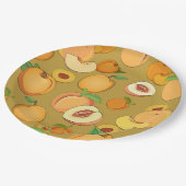 Assiettes En Carton Motif pêche (Angle)