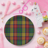 Assiettes En Carton Motif Plaid Buchanan Clan Tartan (Fête)