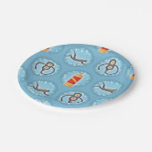 Assiettes En Carton Motif plongée sous-marine - Cute Scuba Thème (Angle)