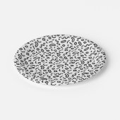 Assiettes En Carton Motif Retro Squiggle (Angle)