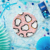 Assiettes En Carton Motif rose motif mignon (Fête)