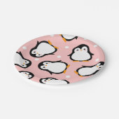 Assiettes En Carton Motif rose motif mignon (Angle)