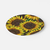 Assiettes En Carton Motif Sunny Large (Angle)