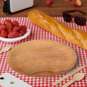 Assiettes En Carton Motif TIMBRE DE COUPE