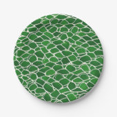 Assiettes En Carton Motif Tortue Shell (Devant)