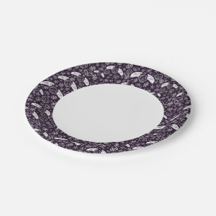 Assiettes En Carton Motif "vaudou"
