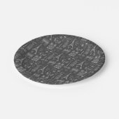 Assiettes En Carton Motif Whimsical Paris Doodles (Angle)