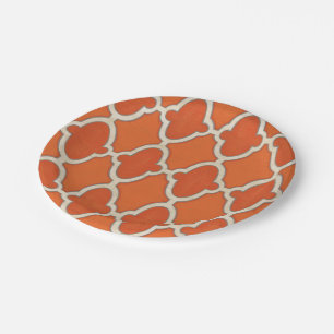 Assiettes En Carton Motifs de marché III