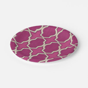 Assiettes En Carton Motifs du marché II