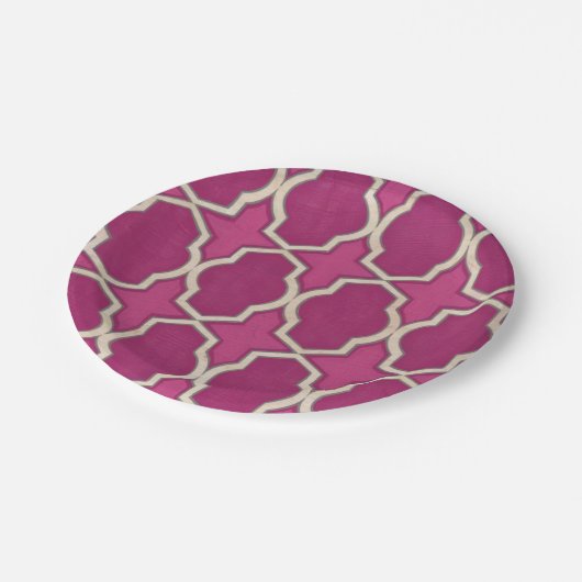 Assiettes En Carton Motifs du marché II (Angle)