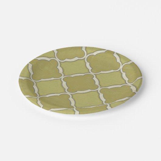 Assiettes En Carton Motifs du marché IX (Angle)