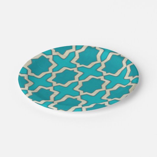 Assiettes En Carton Motifs du marché V (Angle)