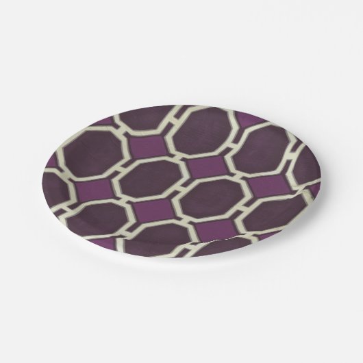 Assiettes En Carton Motifs du marché VIII (Angle)