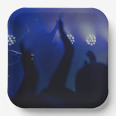 Assiettes En Carton Motifs joués sur des plaques Carrés de 9 po (Recto)