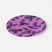 Assiettes En Carton Motocross (Angle)