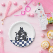 Assiettes En Carton Motocross Dirt Bike Boys Anniversaire (Fête)
