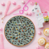 Assiettes En Carton Mouches de pêche (Fête)