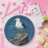 ASSIETTES EN CARTON MOUETTE (Fête)