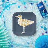 Assiettes En Carton Mouette | Sauvage Et Libre (Fête)