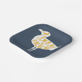 Assiettes En Carton Mouette | Sauvage Et Libre (Angulaire)