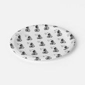 Assiettes En Carton Mountain Biker MTB CYCLIST CYCLIST Cyclo cross (Angle)