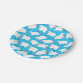 Assiettes En Carton Moutons de comptage (Angle)