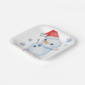 Assiettes En Carton Mr. Frosty (Angulaire)