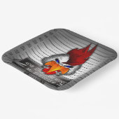 Assiettes En Carton Mr Rooster (Angulaire)