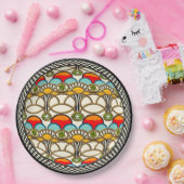 Assiettes En Carton Mucha & Cliff (Fête)