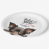 Assiettes En Carton Mudi Dog (Angle)