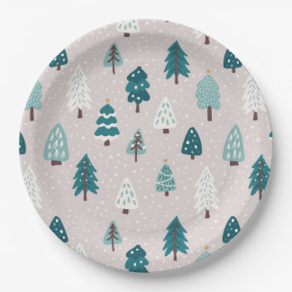 Assiettes En Carton Mug de Noël scandinave mignon