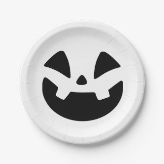 Assiettes En Carton Mug d'Halloween éffrayant Jack-o'lanterne