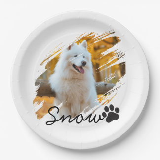 Assiettes En Carton Mug personnalisé avec photo et nom d'animal de com
