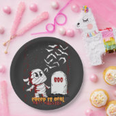 Assiettes En Carton Mummy at Grave Boo Halloween (Fête)