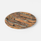 Assiettes En Carton Mur en briques antique (Angle)