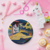 Assiettes En Carton Murnau Burggrabenstrasse 1 - Wassily Kandinsky (Fête)